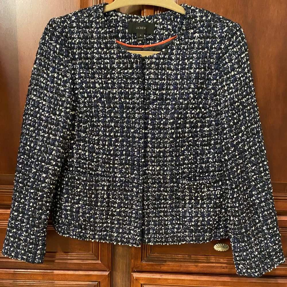J Crew Tweed Jacket